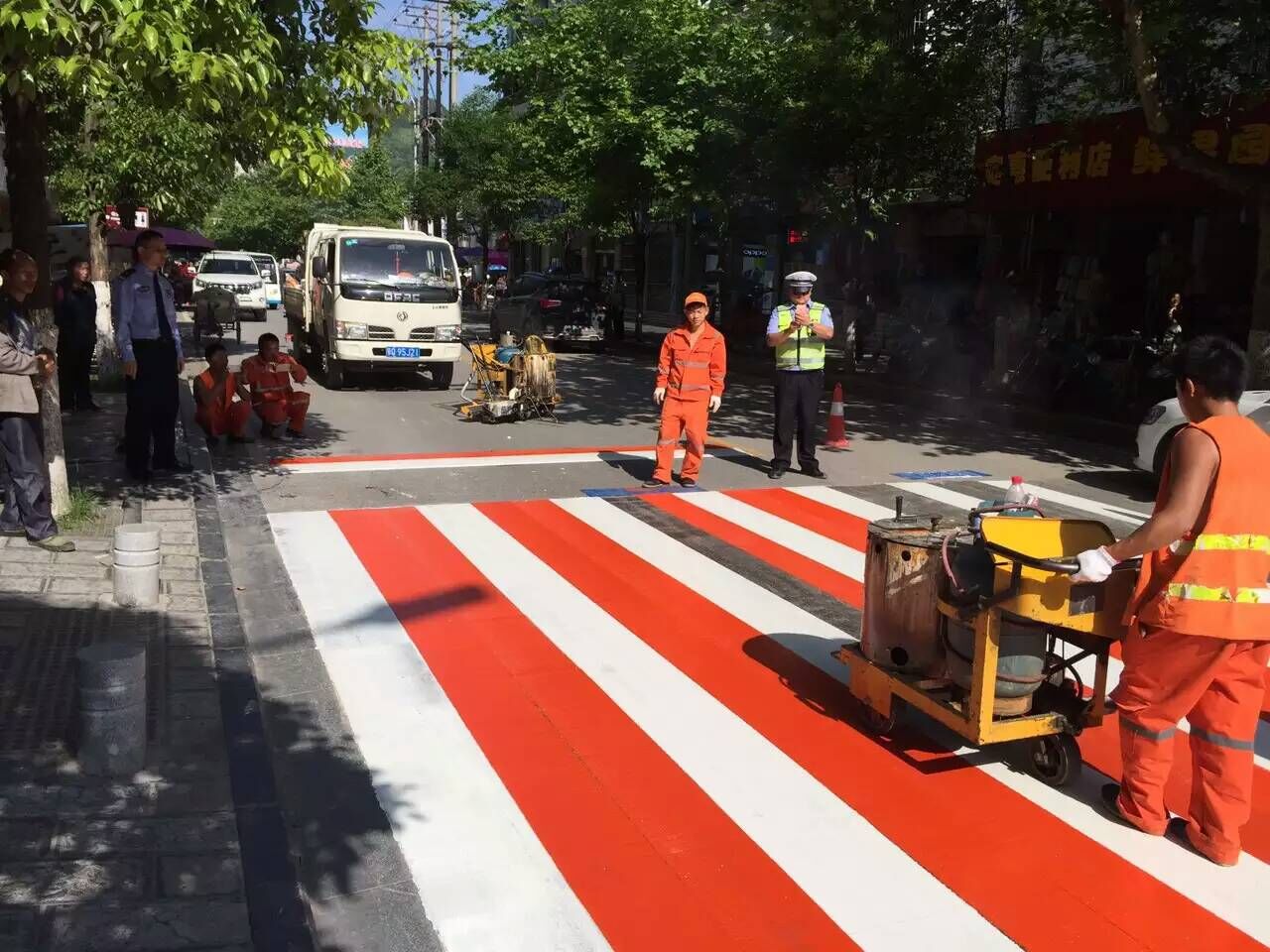 西安道路標(biāo)線施工